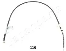 BC-119 JAPANPARTS Трос, стояночная тормозная система