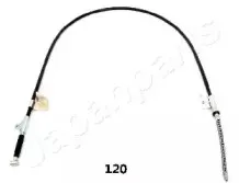 BC-120 JAPANPARTS Трос, стояночная тормозная система