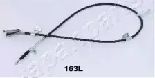 BC-163L JAPANPARTS Трос, стояночная тормозная система
