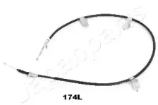 BC-174L JAPANPARTS Трос, стояночная тормозная система