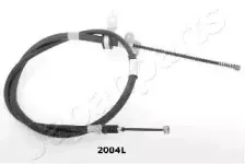 BC-2004L JAPANPARTS Трос, стояночная тормозная система