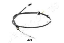 BC-208 JAPANPARTS Трос, стояночная тормозная система