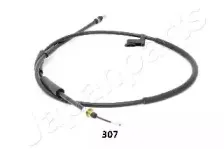 BC-307 JAPANPARTS Трос, стояночная тормозная система