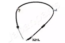 BC-321L JAPANPARTS Трос, стояночная тормозная система