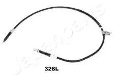 BC-326L JAPANPARTS Трос, стояночная тормозная система