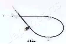 BC-412L JAPANPARTS Трос, стояночная тормозная система
