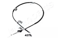 BC-437L JAPANPARTS Трос, стояночная тормозная система