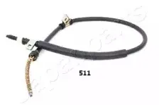 BC-511 JAPANPARTS Трос, стояночная тормозная система