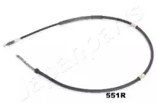 BC-551R JAPANPARTS Трос, стояночная тормозная система