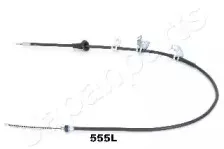 BC-555L JAPANPARTS Трос, стояночная тормозная система