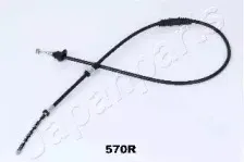 BC-570R JAPANPARTS Трос, стояночная тормозная система