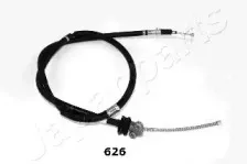 BC-626L JAPANPARTS Трос, стояночная тормозная система
