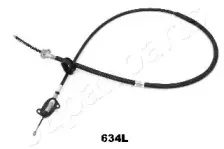 BC-634L JAPANPARTS Трос, стояночная тормозная система