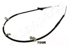 BC-709R JAPANPARTS Трос, стояночная тормозная система