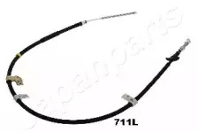BC-711L JAPANPARTS Трос, стояночная тормозная система