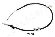 BC-715R JAPANPARTS Трос, стояночная тормозная система
