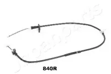 BC-840R JAPANPARTS Трос, стояночная тормозная система