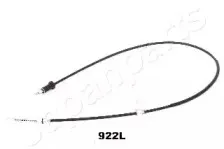 BC-922L JAPANPARTS Трос, стояночная тормозная система