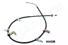 BC-H45R JAPANPARTS Трос, стояночная тормозная система