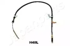 BC-H48L JAPANPARTS Трос, стояночная тормозная система