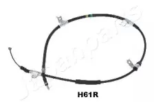 BC-H61R JAPANPARTS Трос, стояночная тормозная система