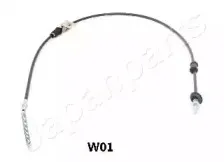 BC-W01 JAPANPARTS Трос, стояночная тормозная система