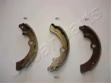 GF-822AF JAPANPARTS Комплект тормозных колодок