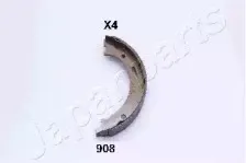 GF-908AF JAPANPARTS Комплект тормозных колодок, стояночная тормозная система