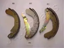 GF-996AF JAPANPARTS Комплект тормозных колодок