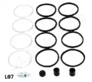 KD-L07 JAPANPARTS Ремкомплект, тормозной суппорт