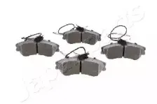 PA-0050AF JAPANPARTS Комплект тормозных колодок, дисковый тормоз