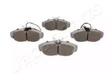 PA-0055AF JAPANPARTS Комплект тормозных колодок, дисковый тормоз