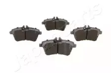 PA-0069AF JAPANPARTS Комплект тормозных колодок, дисковый тормоз
