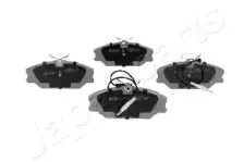 PA-0081AF JAPANPARTS Комплект тормозных колодок, дисковый тормоз