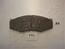 PA-111P JAPANPARTS Комплект высокоэффективных тормозных колодок