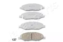 PA-127AF JAPANPARTS Комплект тормозных колодок, дисковый тормоз