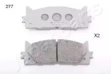 PA-277AF JAPANPARTS Комплект тормозных колодок, дисковый тормоз