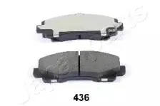 PA-436AF JAPANPARTS Комплект тормозных колодок, дисковый тормоз