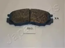 PA-585P JAPANPARTS Комплект высокоэффективных тормозных колодок
