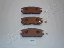 PP-999AF JAPANPARTS Комплект тормозных колодок, дисковый тормоз