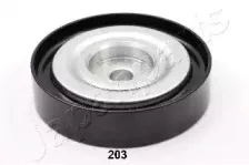 RP-203 JAPANPARTS Паразитный / ведущий ролик, поликлиновой ремень
