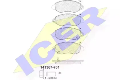 141367-701 ICER