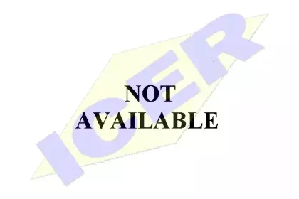 180301 ICER Комплект тормозных колодок, дисковый тормоз