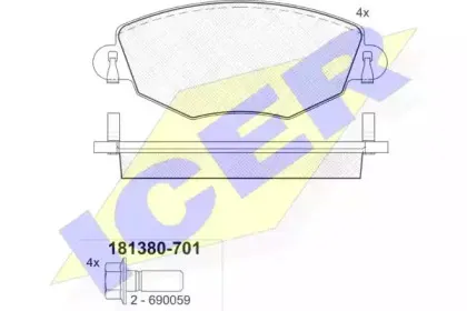 181380-701 ICER