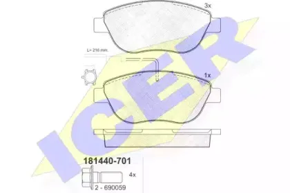 181440-701 ICER