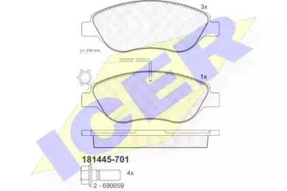 181445-701 ICER