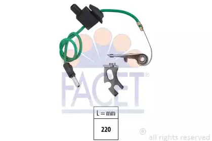 1369124 FACET Контактная группа, распределитель зажигания