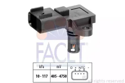 10.3097 FACET Датчик давления воздуха, высотный корректор