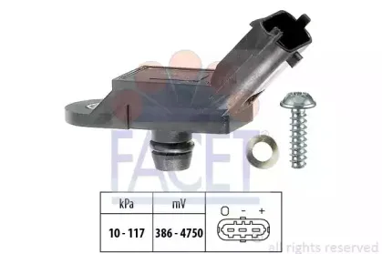 10.3133 FACET Датчик давления воздуха, высотный корректор