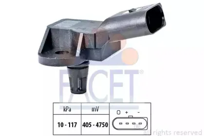 10.3157 FACET Датчик давления воздуха, высотный корректор